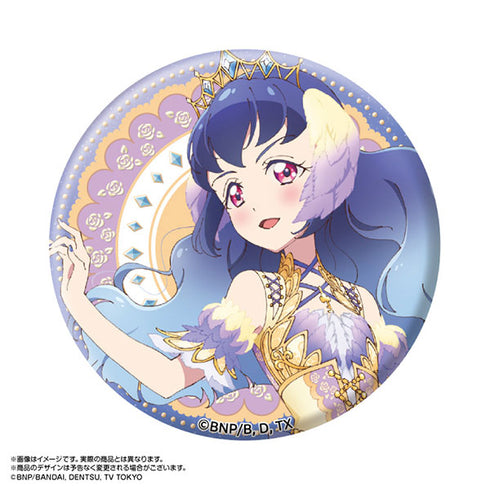 『アイカツフレンズ!』ジュエリー缶バッジ 白百合かぐや
